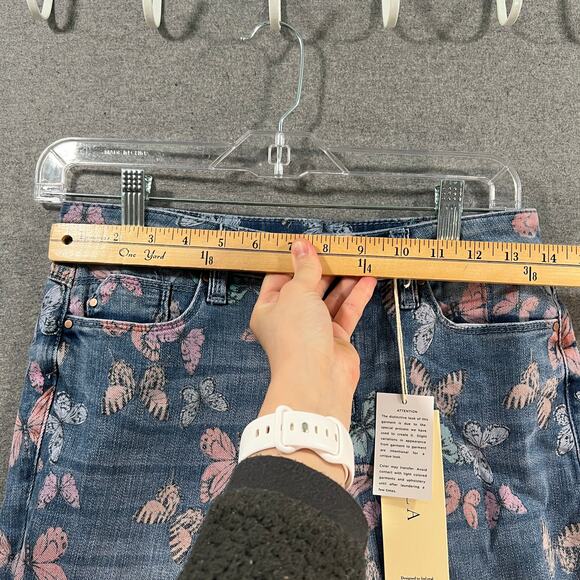 Laurie Felt Daisy Denim Regular Relaxed Boyfriend Straight Medium, Reg 0 - Picture 7 of 13